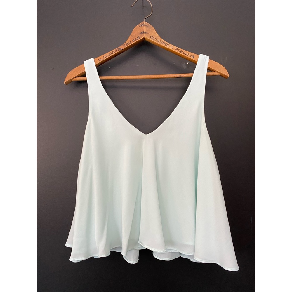 🖤 ZARA Light blue top
